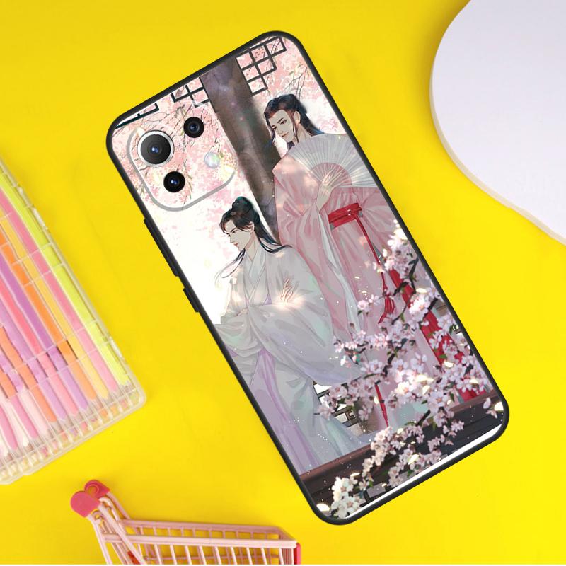 Shan He Ling WORD OF HONOR Cover For Xiaomi 13 14 Ultra 11T 12T 13T 14T Pro POCO X7 Pro X3 X5 F3 F5 F6 M6 X6 Pro Case