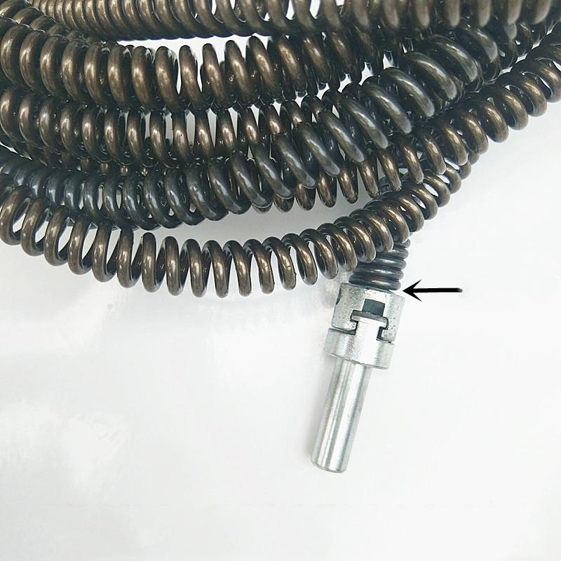 Spring Kitchen Toilet Pipe Dredge with Connector 1.5/3/5 Meter Drain Cleaner Sewer Sink Basin Clog Remover Cleaning Tool