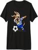 Dabbing Dog Uruguay Soccer Fans Jersey Uruguayan Football Premium T-Shirt