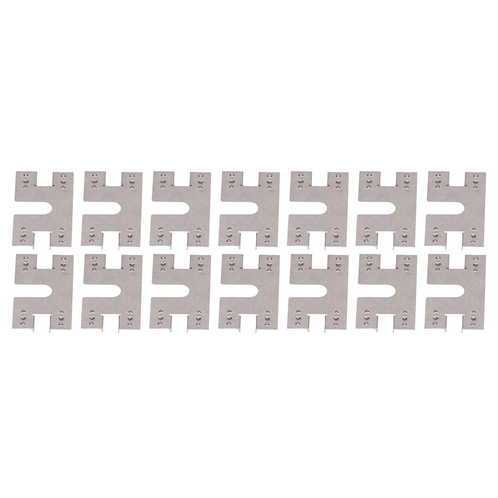 100 Pcs PV Grounding Conductive Gasket Lightning Protection PV Conductive Washer Sheet for 30X40 T