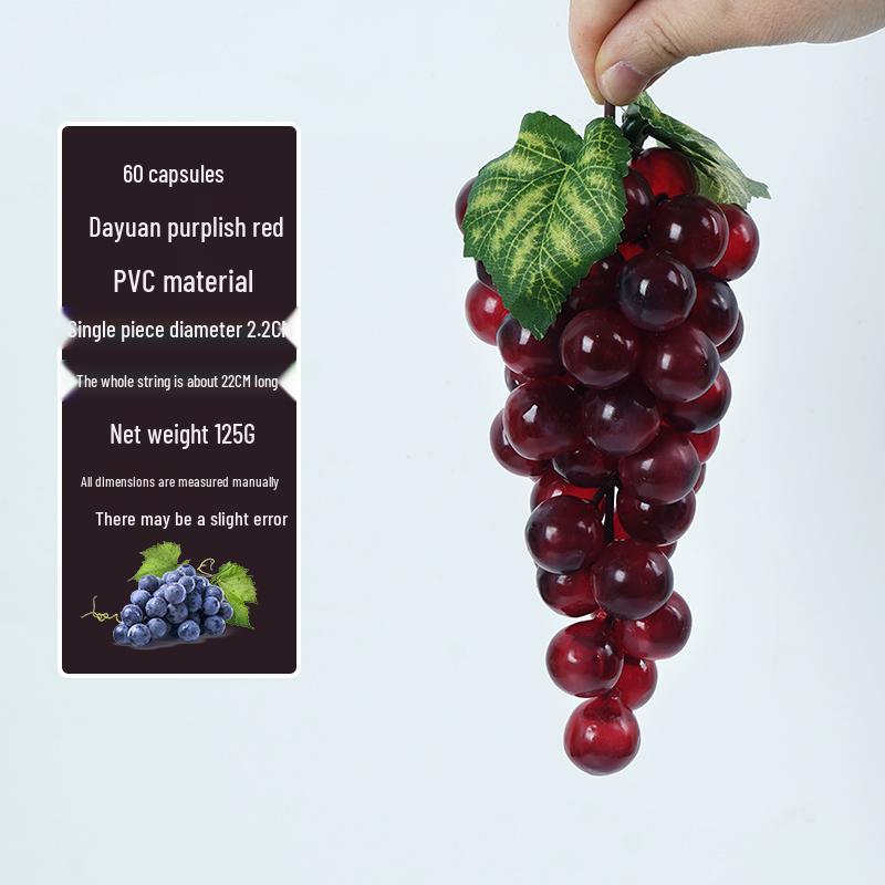 Plastic Apple Fruit and Vegetable Teaching Aid Prop Figurine for Early Education Display