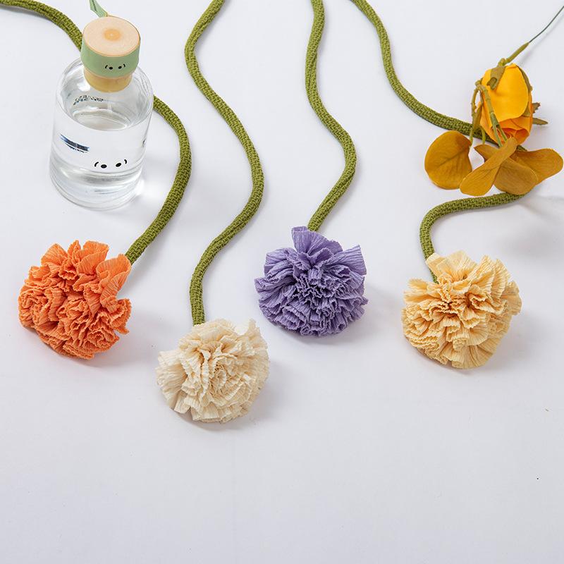 2PCS.Adjustable Creative Flower Curtain Tiebacks, Punch-Free Minimalist Holders,Non-Slip Straps for Sheer Curtains