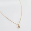 BSWAN Rose Silver Gold Necklace