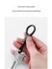 Men's Metal Car Keychain Pendant: Sleek Anti-Lost Waist-Hanging Key Ring