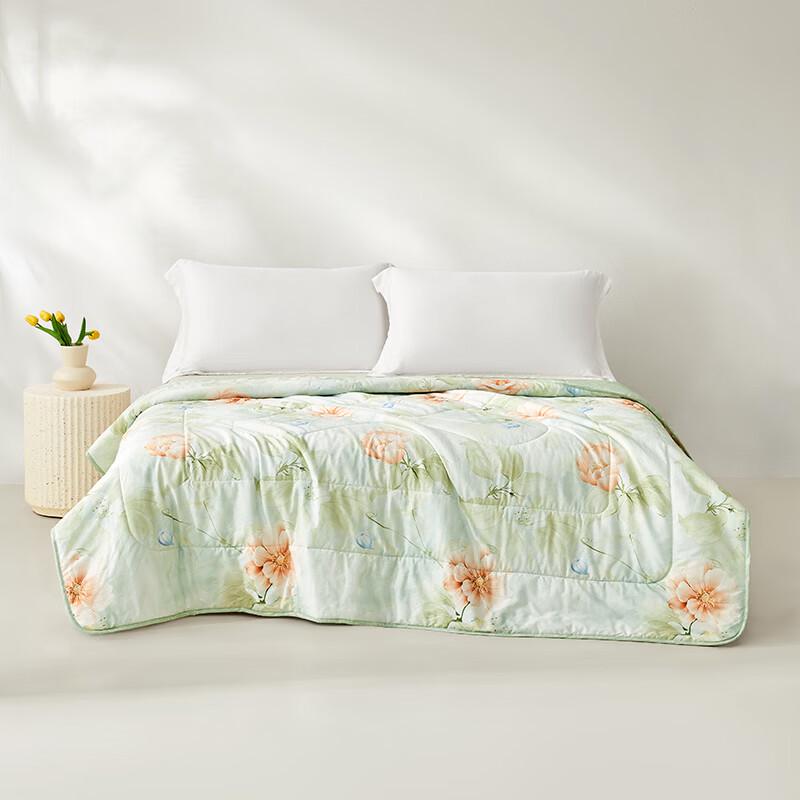 Luolai Super Soft 100% Cotton Washable Summer Quilt