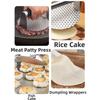 Anti-rust Hamburger Patty Maker Round Patties Maker Manual Meat Pie Press Mold  Beef