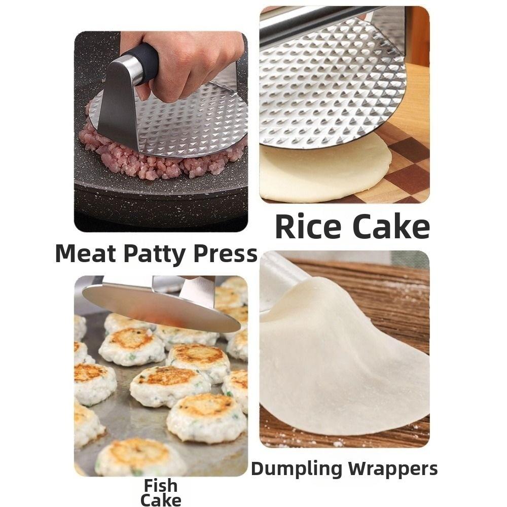 Anti-rust Hamburger Patty Maker Round Patties Maker Manual Meat Pie Press Mold Beef