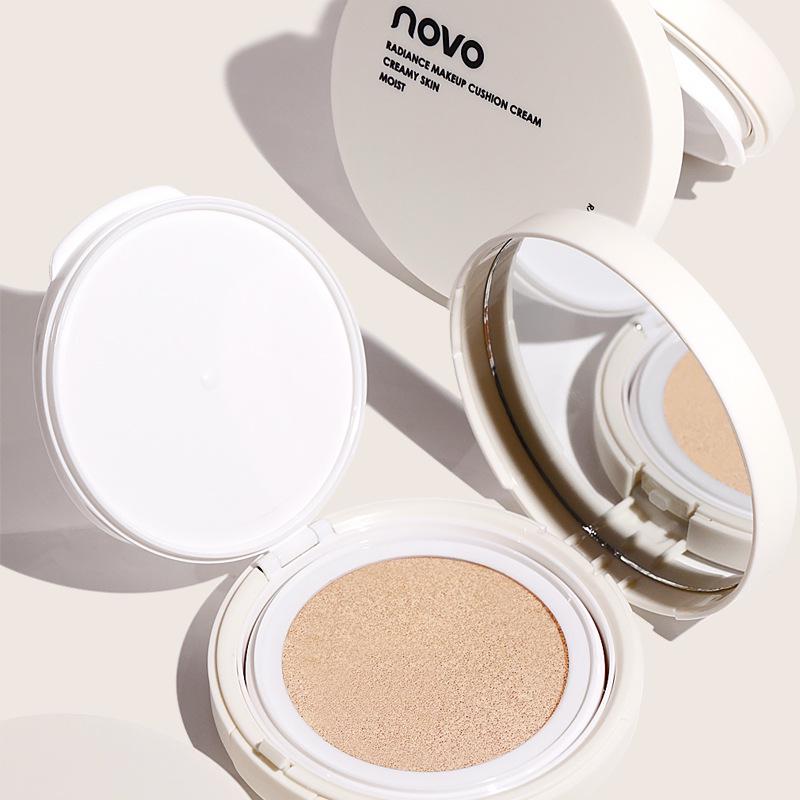 New Ying Tou Cushion Cream: Light, delicate powder with natural hydration, preventing clumps. Ideal for students.