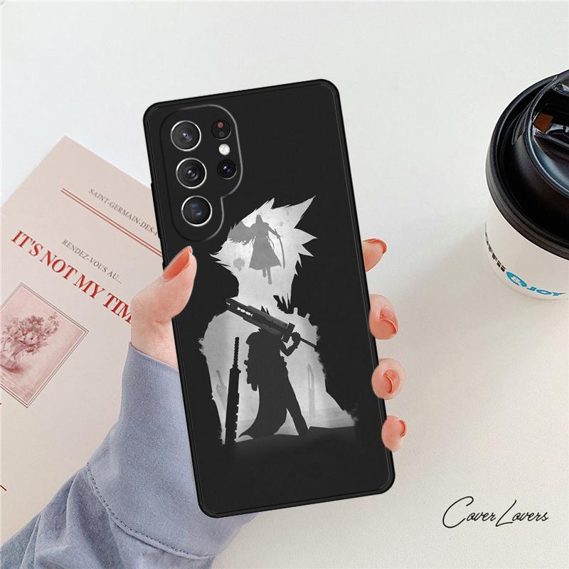 Final Fantasy Phone Case For Samsung Galaxy S24 S25 S23 S22 Ultra Note 10 20 Plus S20 S21 FE Cover