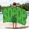Meme P-Pepe the Frog Towel Quick Drying Beach Towels Are Suitable For Swimming Pools Camping Yoga And The Gym