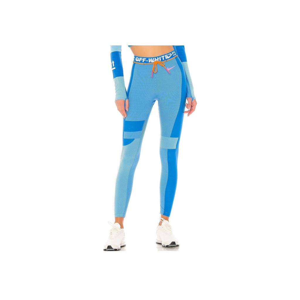 Nike 19 Training Running Tights Women Bottoms Blue BV8043-406