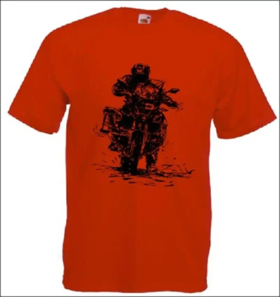 Deutsches Motorrad 1200 Gsa T-Shirt Motorrad Gs Adventure Shirt Neue T-Shirts Herren 100% Baumwolle Coole T-Shirts Mode Streetwear