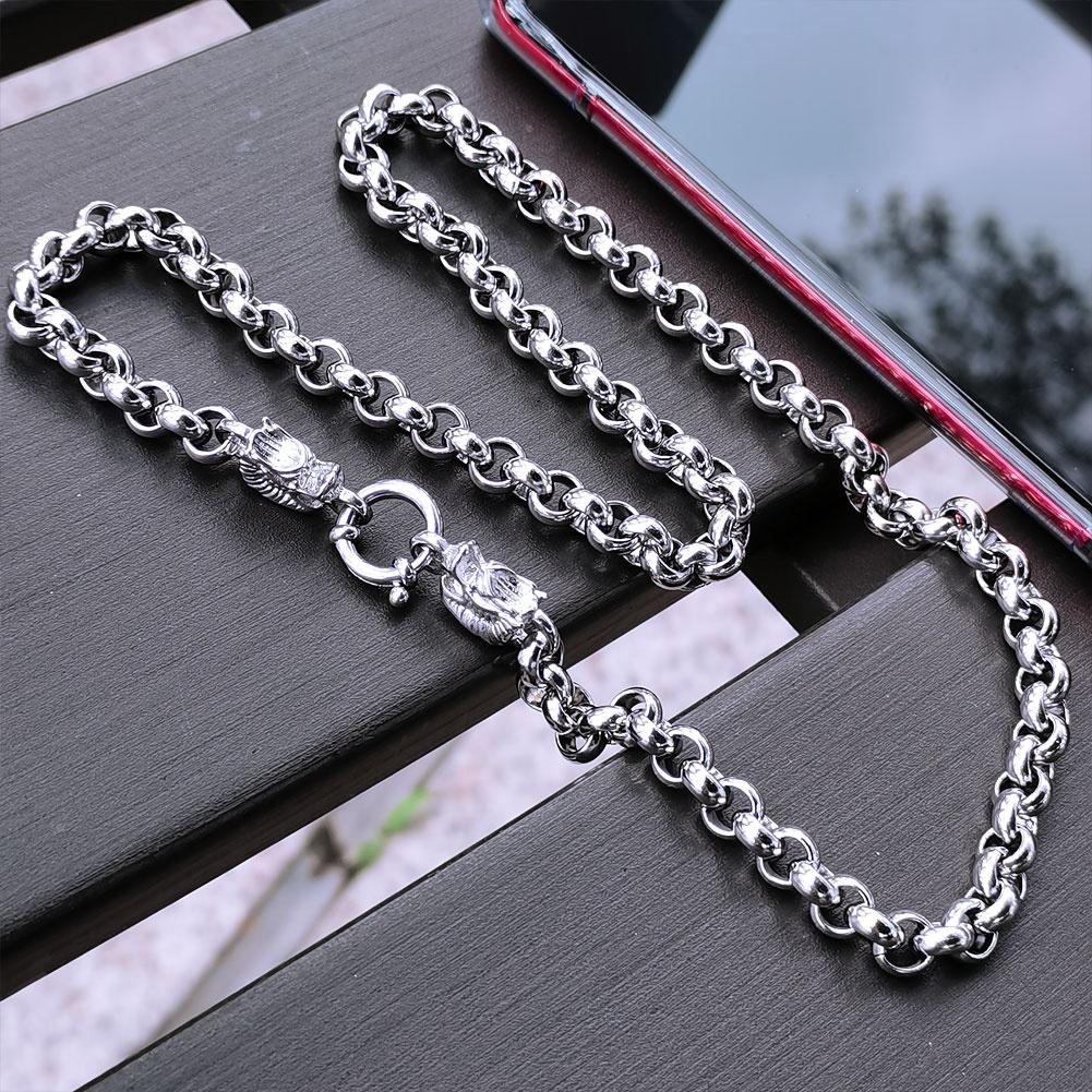 

Ожерелье в китайском стиле Китайское ДЛИННОЕ ожерелье с цепочкой для мужчин и женщин 20 inch(50.8cm)