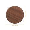 ULDIGI Set of 4 Wooden Coasters, 3.46 Inch Square, Heat-Resistant Cup Mats, Dining Table Placemats, Home Kitchen Table Protectors
