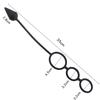 Men Three Ring Lock Anal Time Plug Delay Prostate Massager Toys Sex