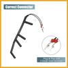 Glow Plug Wiring Harness with 2 Wires 028971766 for Volkswagen Beetle 98-03 for VW Golf Jetta for VW Passat 1996-1997 L4 1.9L Diesel 2 Male Terminal