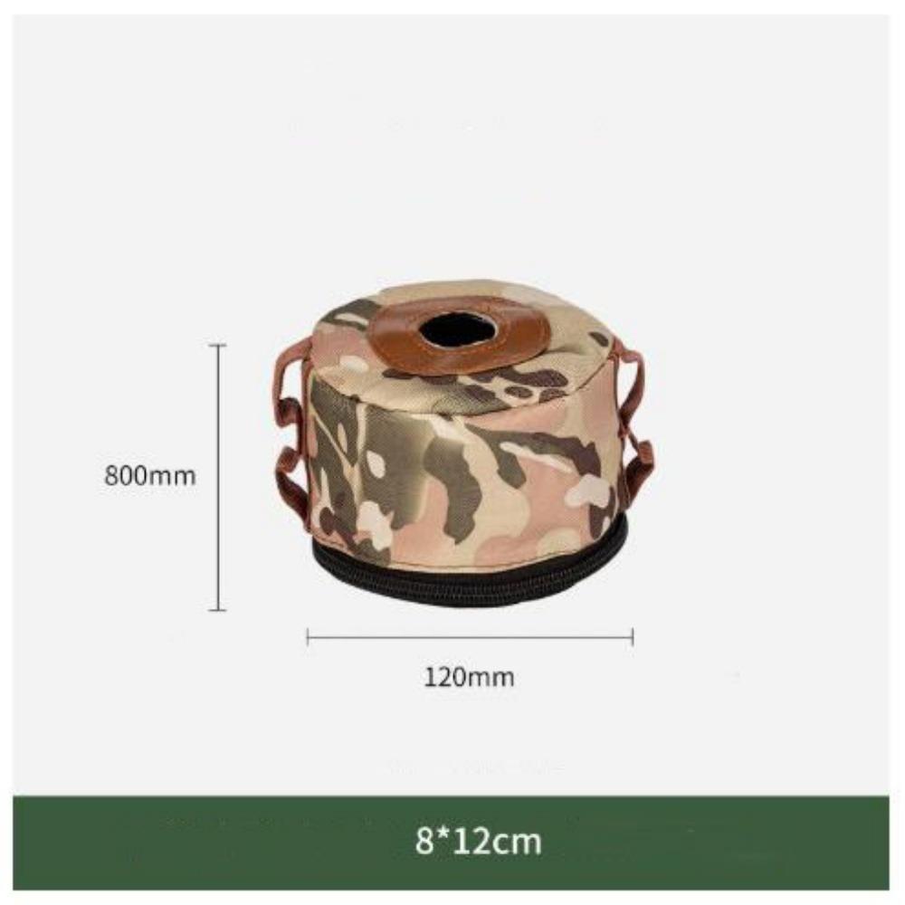 Multipurpose Camping Gas Can Protective Cover Portable 3 Sizes Outdoor Tissue Box Cover Gas Tank Canister Cylinder Case