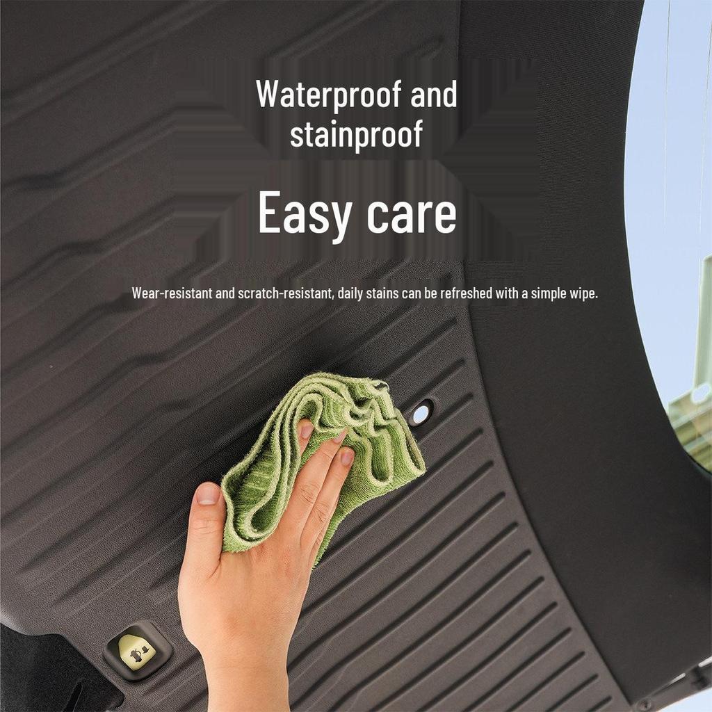 Tesla Model Y Trunk Tailgate Velvet Protection Board