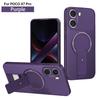 For Mi POCO X7 Pro Invisible Support Case For Mi POCO F7 Pro F7 Ultra X6 C61 Magnetic Hard Anti-fall Cover