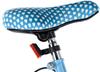Red Bicycle Reflector for Children's Saddle with Black Mount 25.4 Mm