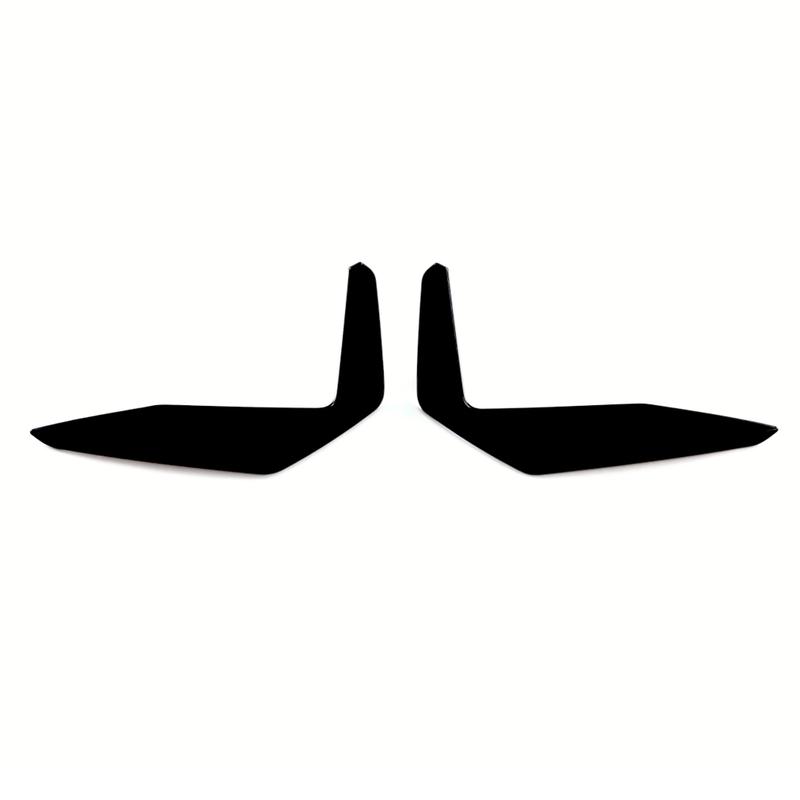 Rear Bumper Lip Splitter Canards Cover For BMW X1 U11  2024 Xline Accessories Parts Fog Lamp Cover Trim - ABS Black чёрный