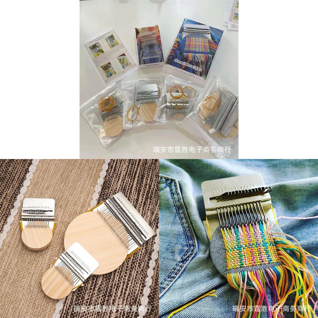 DIY-Strickmaschine für den Heimgebrauch mit Edelstahlnadeln für persönliche Bastelprojekte