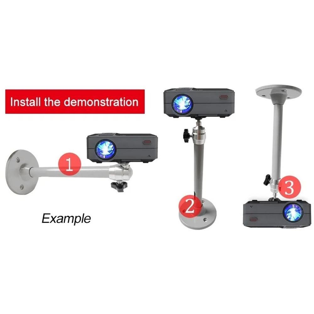 180mm Universal Projector Mount 3KG Load Projector Bracket Mini Projector Mount Home Theater