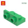 186 Stück/Los 99780 Winkelstein 1 x 2 - 1 x 2 Umgekehrter Stein Moc Farbige Zubehörteile Kompatibel mit Stein Kinder Spielzeug Bausteine
