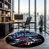 Off-road motoren Gedrukt Rond Vloerkleed Stoelkleed Gebiedskleed Entree Deurmatten, voor Kantoorstoel Woonkamer Slaapkamer Keuken.