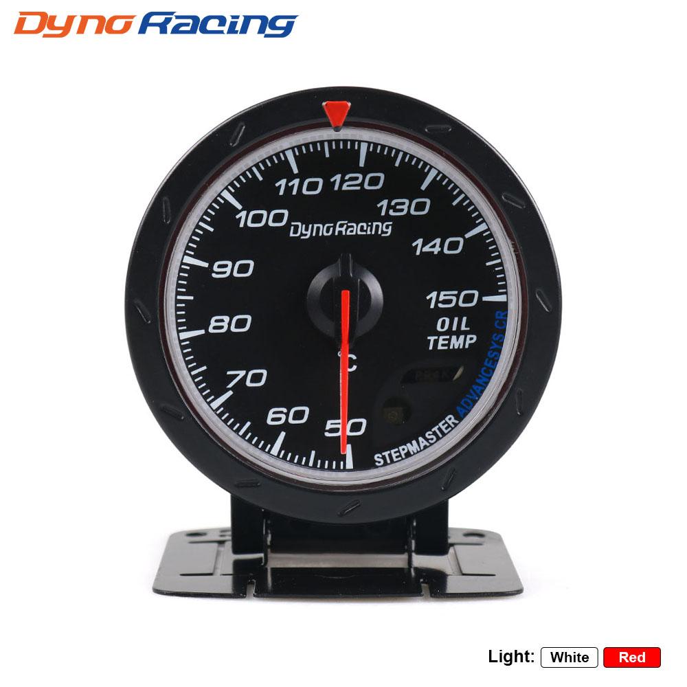 Dynoracing 60MM Volt meter Water temp Oil temp gauge Turbo Boost gauge Oil press meter Exhaust gas temp gauge EGT Vacuum gauge