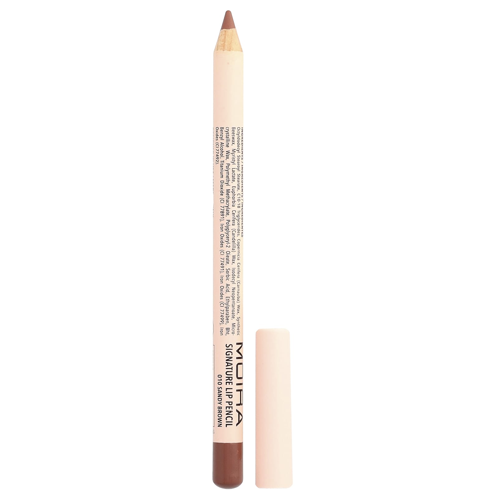 

Moira Beauty, Signature Lip Pencil, 010 Sandy Brown, 1.1g (0.04oz)