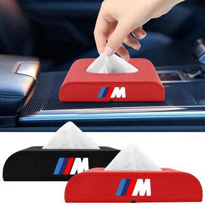 Car Tissue Box Holder Armrest Box Storage Case Accessorie For M M3 M4 M5 X1 X3 X5 X6 X7 F10 F20 F22 F30 G20 G30 Performance
