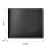 New PU Leather Men Short Wallet Folding Design Large Capacity Credit Card Holder Thin Style Card Packs Men Women