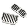 2pcs Car Accelerator Gas Brake Pedal Foot Rest Plate Cover Replacement for Jaguar XE XF FPACE