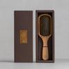 Paddle Golden 24K Scalp Beautiful Shiny Ahara/YUAN Brush, Comb, Plated, Comb, Luxury, Hair,