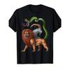 Chimera Greek Mythology Creature Graphic Tee Men's Breathable Cotton Short Sleeve T-Shirt