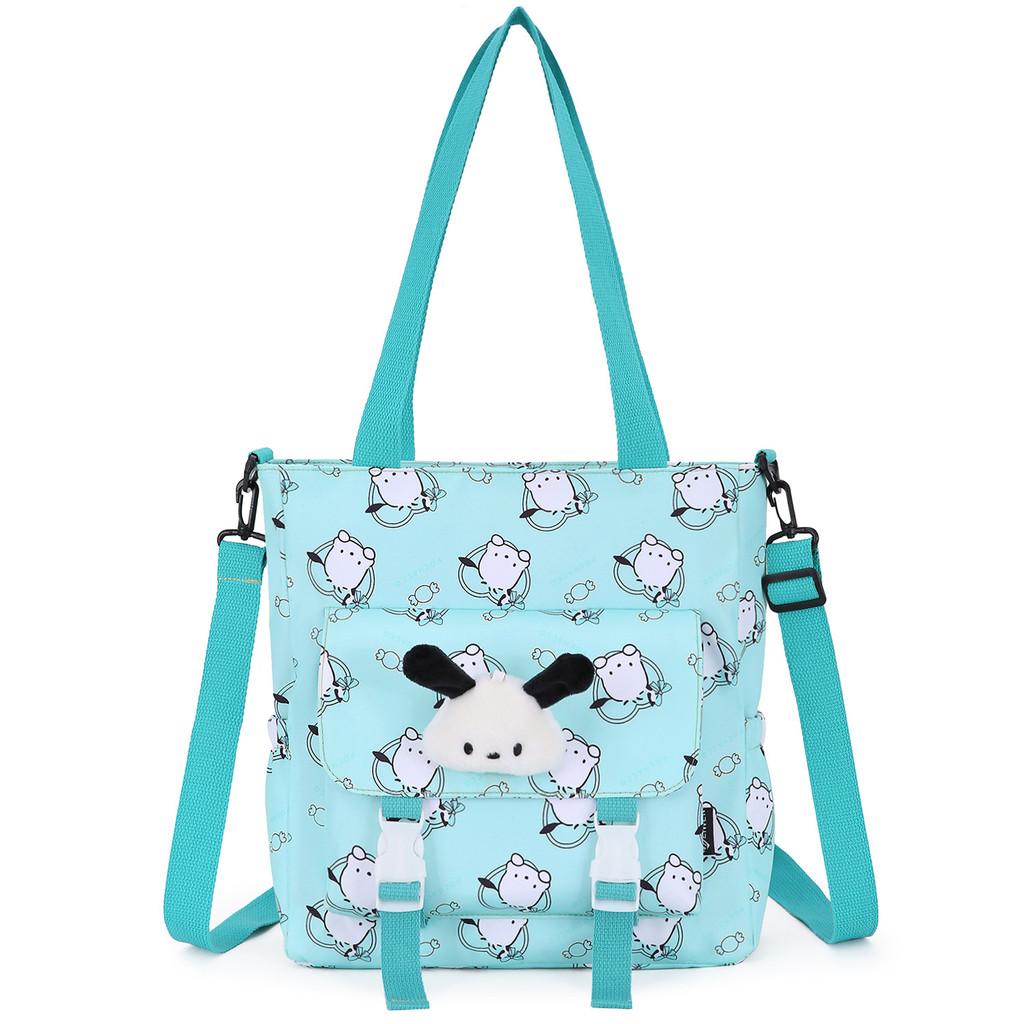 Playful Vibrant And Handheld School Bag Large Storage Capacity Nylon Tote Kids For