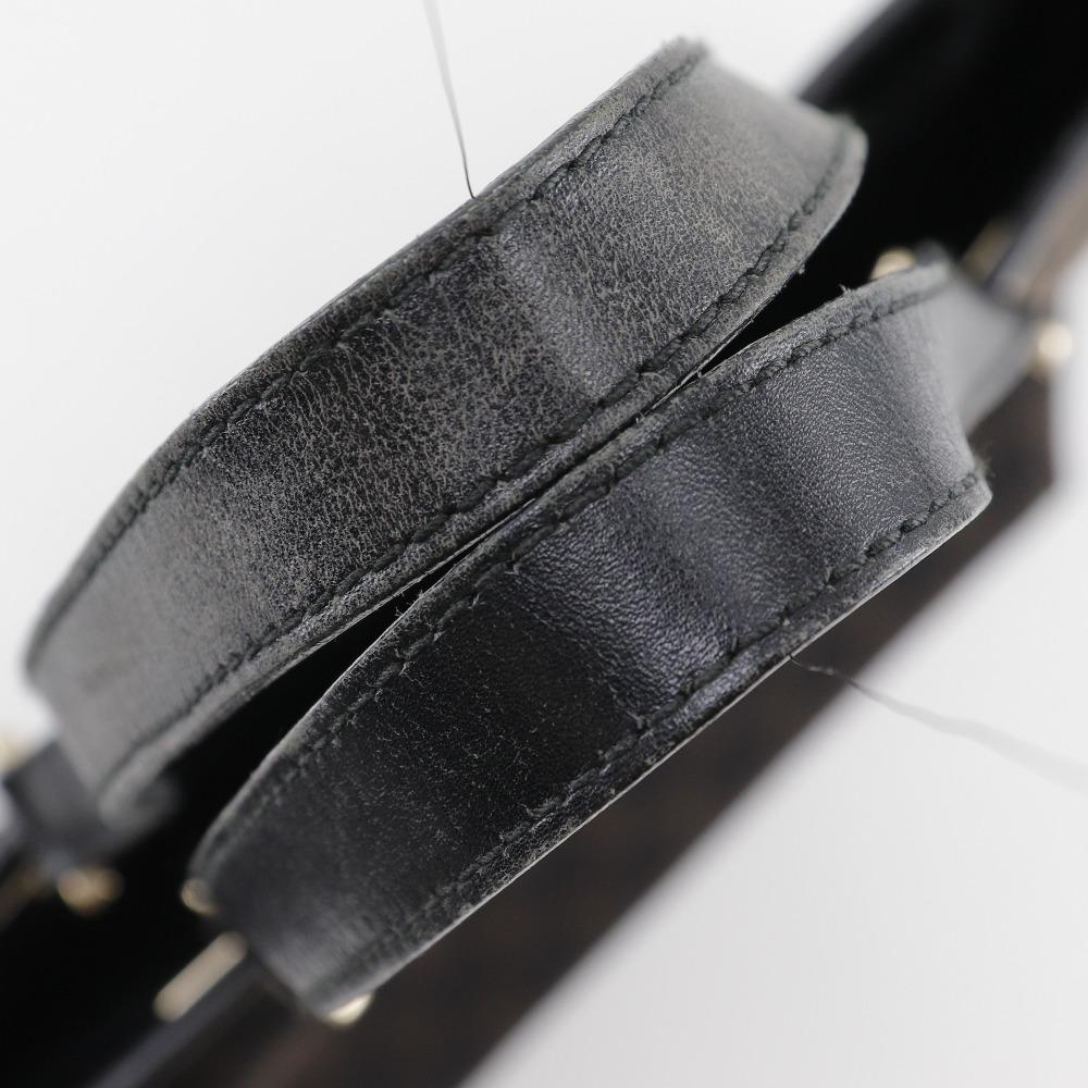 GUCCI Tote Bag 002.1098 Brown GG canvas unisex Used