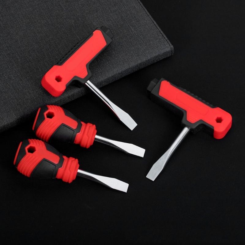 Camera Plate Screwdriver with Broad Tip and Grip Texture for Mount Hardware and Plate Screw Adjustment Work Tasks
