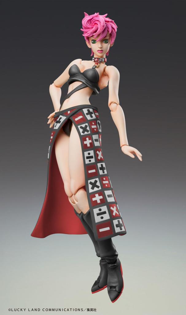 Medicos Entertainment Super Action Statue Bizarre Adventure Part Una Approximately 150mm PVC ABS Nylon Painted Movable Figure "JoJo's 5" "Trish Ver.