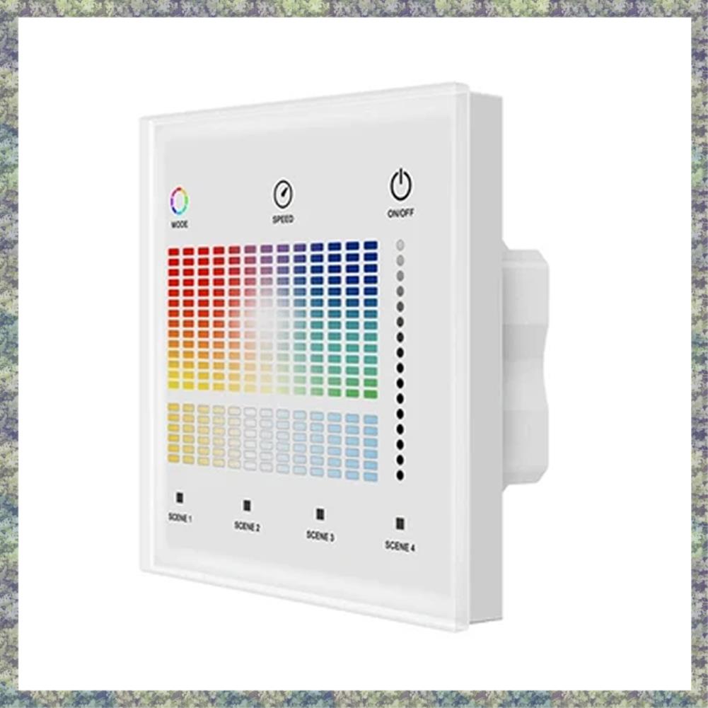 WON DALI Wall Mounted Smart Panel Remote RCB&CCT Dimmer Panel LED Smart Dimming Control For Smart Home белый