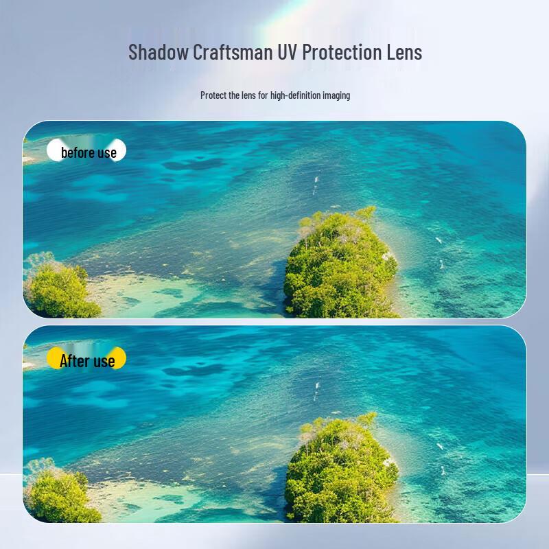 Yingshijiang Camera Lens Filter Set for Action 4/5 Pro