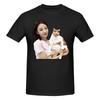 Loona Yves Holding Cat Hyunjin Oversize Tshirtoutdoor Leisure Clean Surface Tee