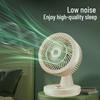 RONGSHENG Quiet Oscillating Desktop Circulation Fan CN Plug (adapter Included)
