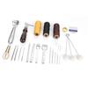 21Pcs     Leather Crochet Hook Needles Sewing Craft Tool Set