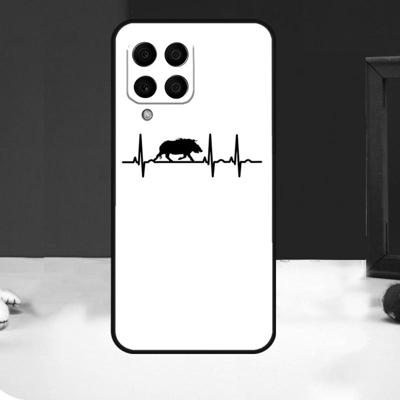 Cute Wild Boar Funny Cartoon Case For Samsung Galaxy M14 M34 M54 M13 M53 M56 M52 M32 M16 M11 M21 M31 M35 M12 M15 M36 M55