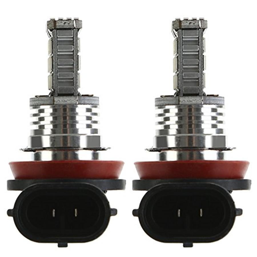 2Pcs H8 H11 H9 4014 45SMD 6000K 45LED Fog Lights Xenon White Auto Fog Lamp Super