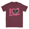 Unisex TShirts I Love My Peepaw Mads Mikkelsen Unique Pure Cotton Tees Short Sleeve T Shirt Crew Neck Clothing New Arrival