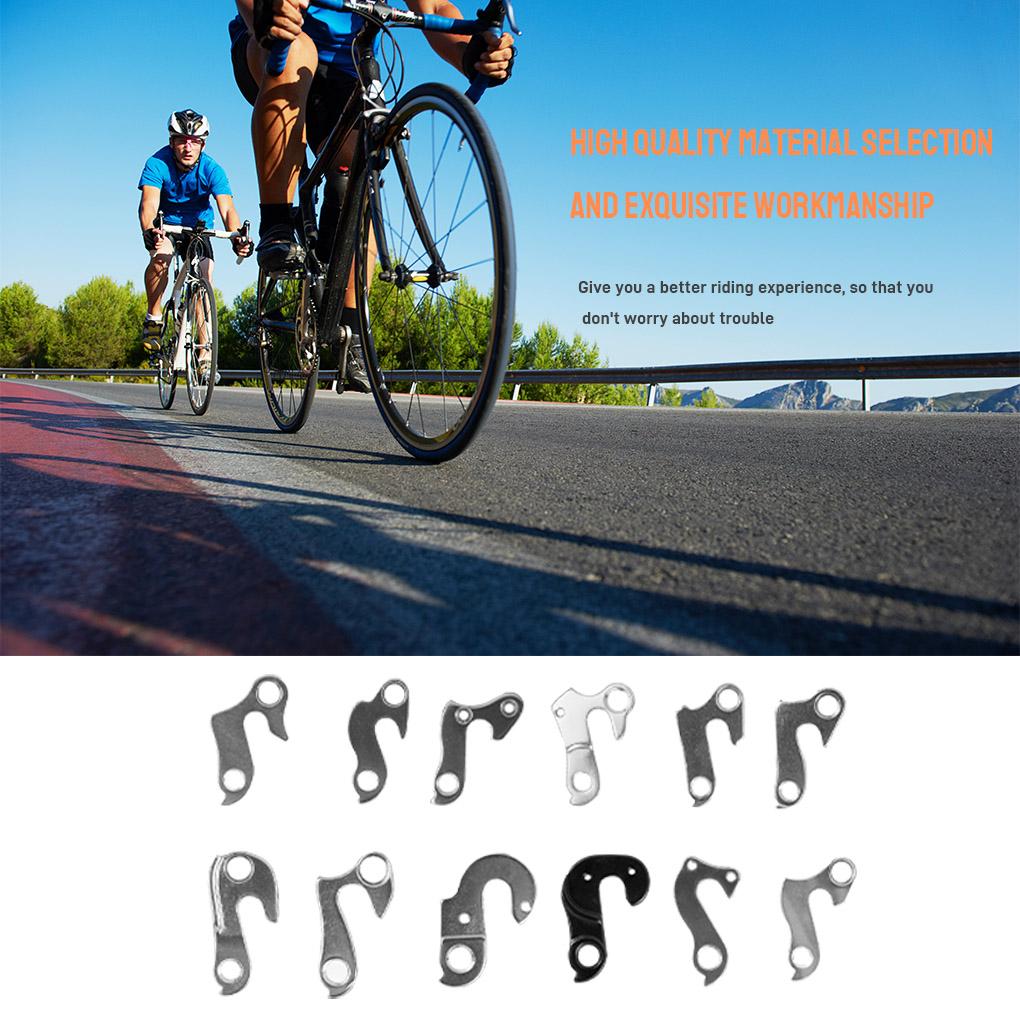 1Pc Aluminum Alloy Bike Rear Hanger Moutain Bike Rear Derailleur Hanger Gear Mech Derailleur Hanger Dropout Convertor Adapter