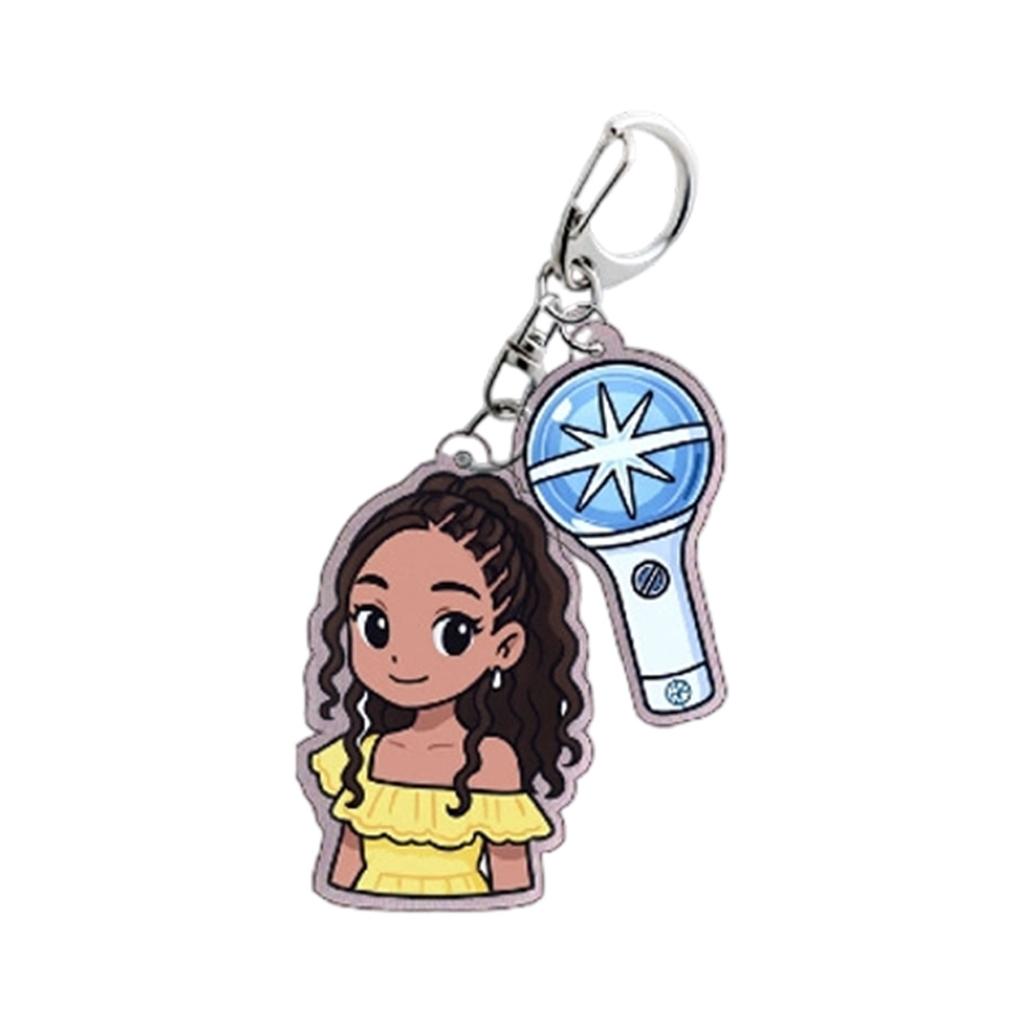 Girls Group Acrylic Keychain New Bag Pendant Accessories Jewelry
